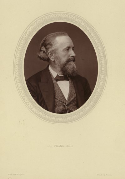 Portrait of Sir Edward Frankland by Lock and Whitfield